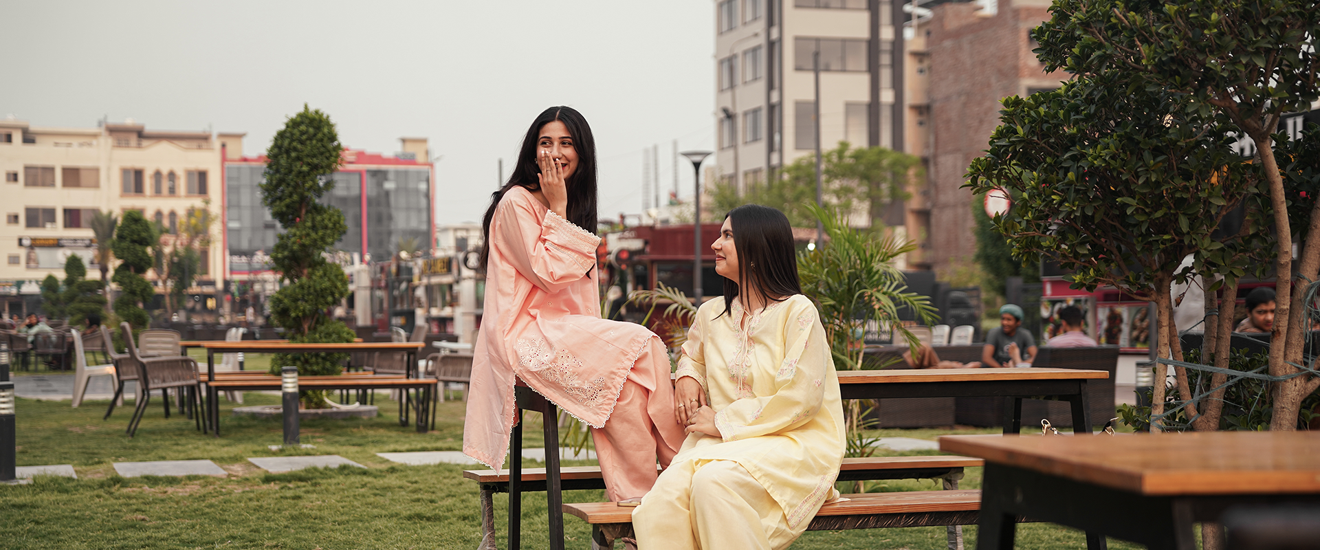 TWO GIRLS WEAING OUR BRAND CLOTHES