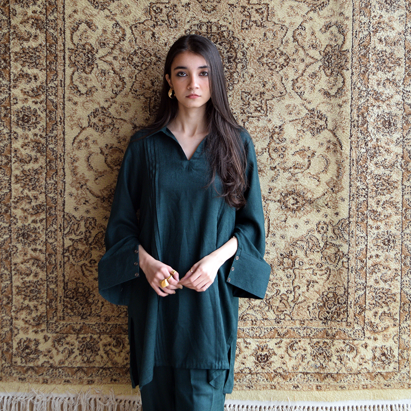 Sukhan-e-Sabz 2 pcs cordset